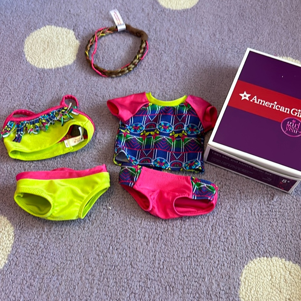 American Girl, Lea’s Mix and Match Swim Suit